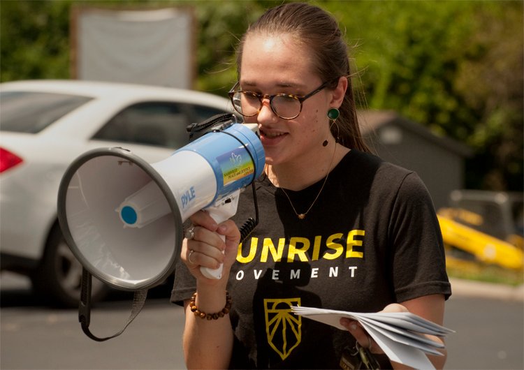 <a href="/DNC/">Democratic Party</a> is meeting today to vote for a climate debate. 
We will keep you updated as developments occur. As we wait, we wanted to share some photos from our action last Thursday and thank all of our partners that supported us these past few weeks as we rallied for a #climatedebate.