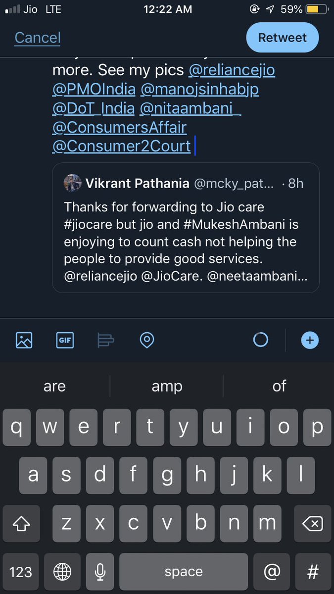 mcky_pathania's tweet photo. @JioCare are careless about customers problem, Even on mail replying network strength is good may be on particularly time user is more. For current time See my pics @reliancejio @PMOIndia @manojsinhabjp @DoT_India @nitaambani_ @ConsumersAffair @Consumer2Court https://t.co/0LmQobSe2a