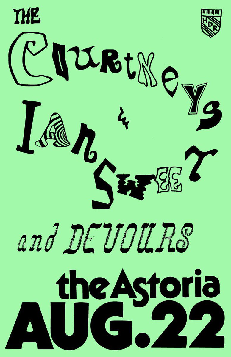 I’m putting on a show tonight for <a href="/3Courtneys/">The Courtneys</a> <a href="/IANSWEETWEET/">IAN SWEET</a> and @DevoursOfficial and it’s gonna be a good time and it starts at 8:30 so you can go to bed nice and early cuz I know yr all old if you’re following my ass on twitter