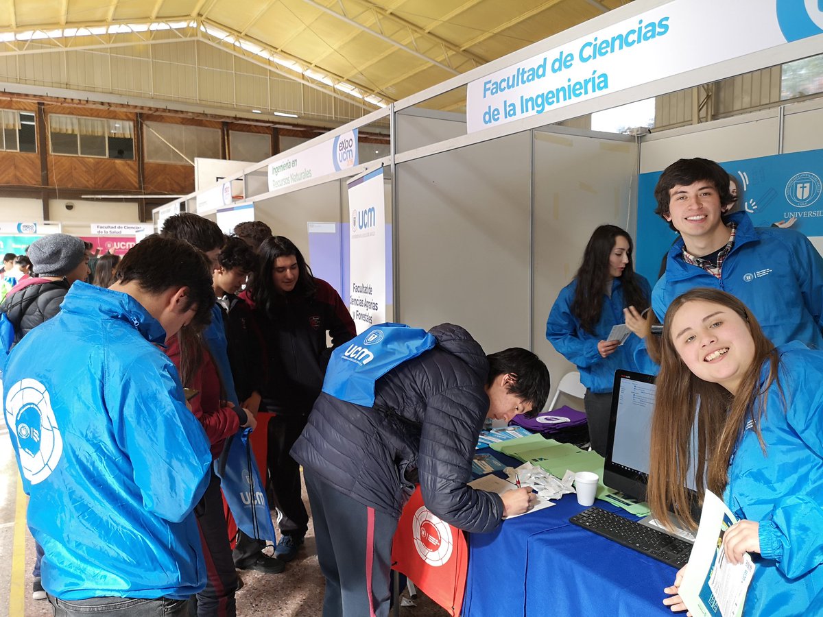 FCI_UCM's tweet photo. Seguimos informando sobre las carreras de la @FCI_UCM en la #ExpoUCM Súmate a la @ucatolicamaule #TuUniversidad https://t.co/7DiB34BvEC