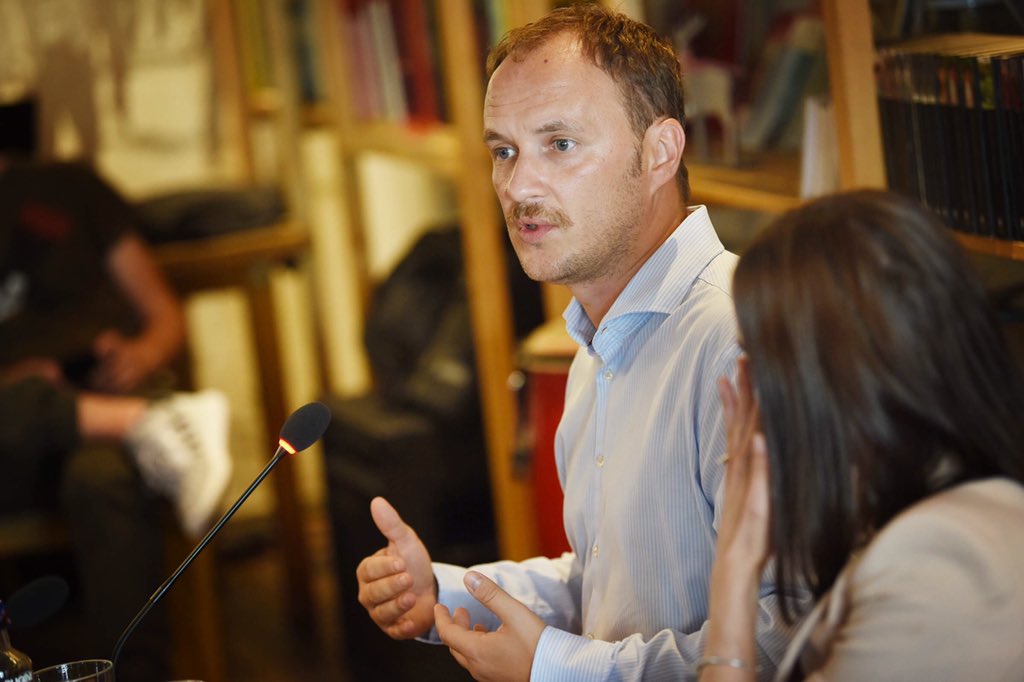 Petrit's tweet photo. Had fun discussing #digdatakosovo open data challenge with civil society and private sector at #ditenat. Check our website for rules of applying! https://t.co/ij0nHX5fqa