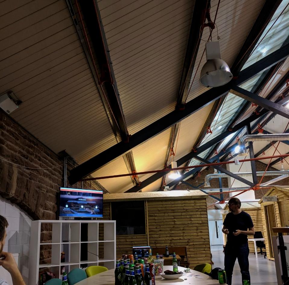 Phil from <a href="/hifiagency/">HiFi</a> blowing our minds on how disconnecting the frontend from <a href="/umbraco/">Umbraco HQ</a> can help you with parallel production, between your front and back end developers. 😎

Thanks for sharing this with us Phil! 

#UmbLiverpool 
#PhilOnTour