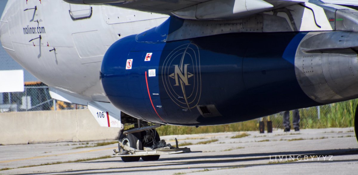 livingbyyyz's tweet photo. *Busiest little Airline*

@nolinoraviation comes and goes so much because of the 737 grounding situation. These planes also land on some of the hardest runways around in the north. The last picture shows the rock guard.

#aviationdaily #aviation #avgeek #Canada #tinyplane https://t.co/hU9JmW5NG0