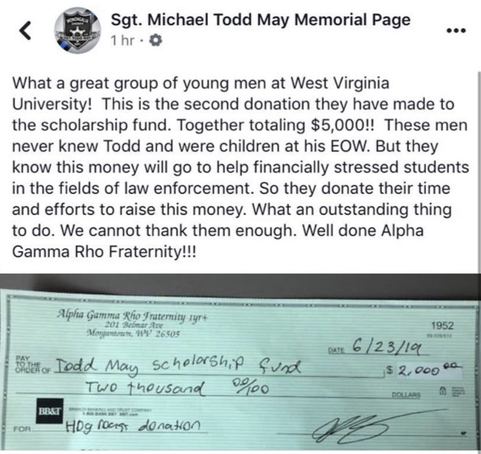 We agree. Our <a href="/AGR_WVU/">Αlpha Gamma Rho WVU</a> men are rockstars! 🌟