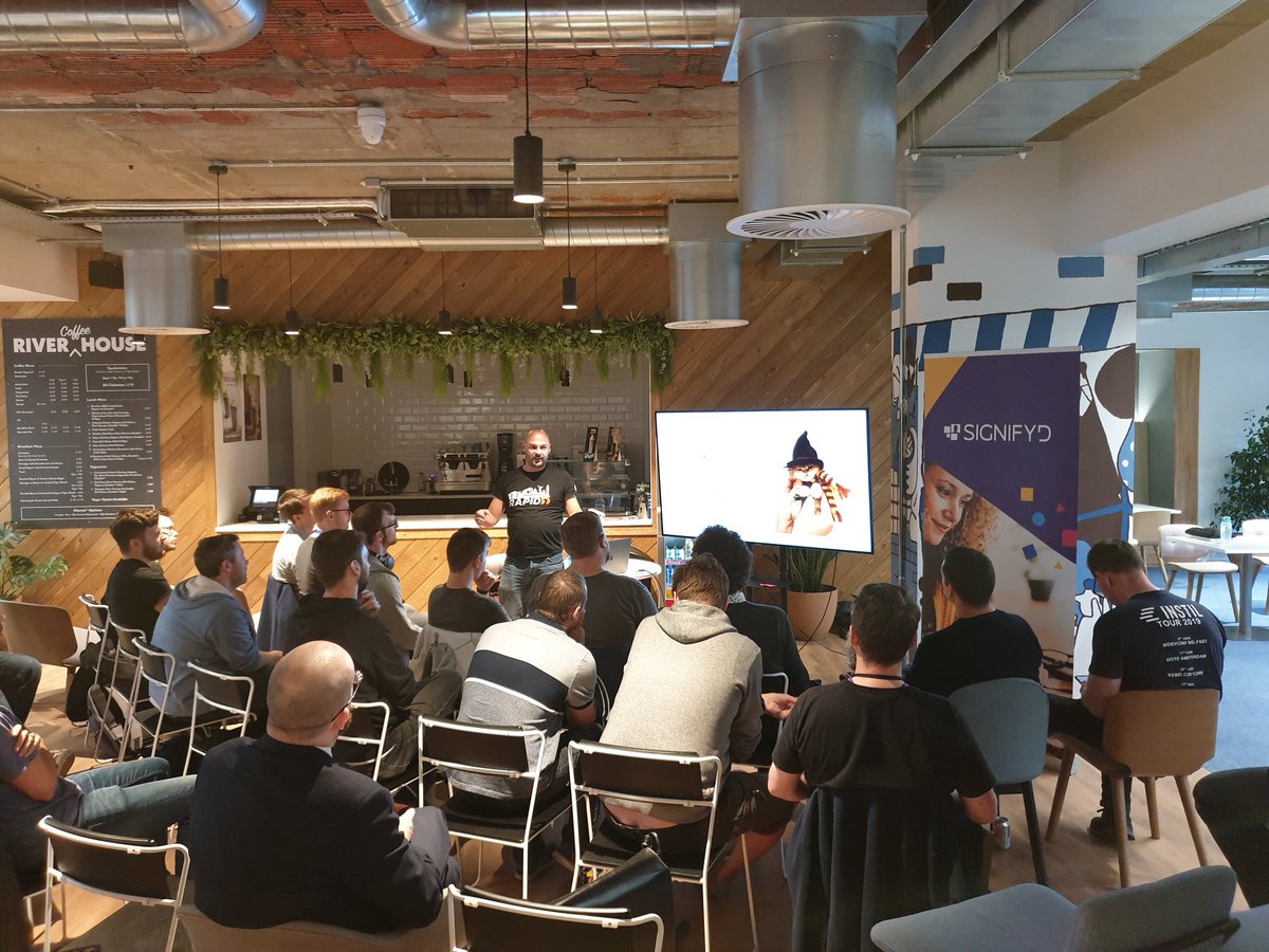 BelfastJUG's tweet photo. Last but not least 'back to SQL' with @arnaudroger https://t.co/PxrcfN0gYS