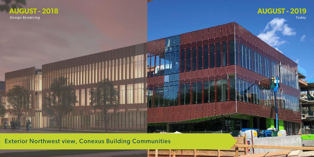 Conexus_CU's tweet photo. #ThrowBackThursday: A year ago today, we unveiled the #ConexusBuildingCommunities project design. So much as happened since then - check it out, including what's to come, at https://t.co/hqA1wKofvM. https://t.co/vcLCUAa1kL