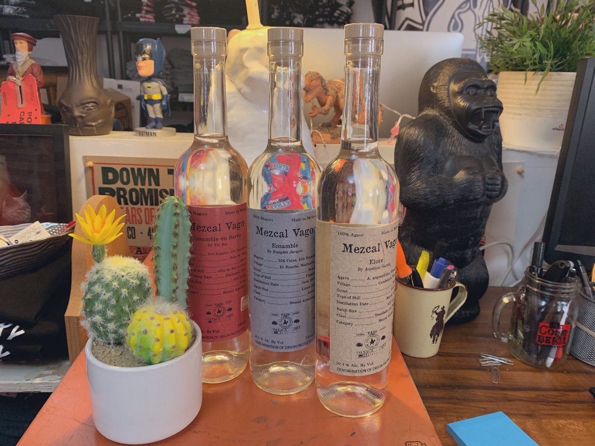 Thank you to our new friends at <a href="/MezcalVago/">Mezcal Vago</a> for the tasty treats!! 🤩🤠🌵 Can’t wait to dive in.
