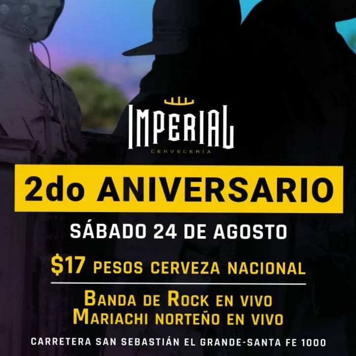 GargamelCover's tweet photo. Este sábado estaremos tocando en el aniversario de Imperial Cervecería. Comenzamos a las 8:00 https://t.co/qVUpVPwjb0