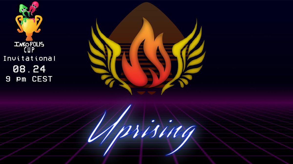 InkopolisCup's tweet photo. La 3eme équipe française que nous allons présenter, s'agit de deux anciennes teams ayant fusionnées... Accueillons 
@Uprising_spl !
 
Après une grosse absence de leur part, ils reviennent en force ! Pourront-t-il le prouver? 

Rendez-vous à 22h pour la 4ème équipe Française ! https://t.co/0gIbG6FM6R