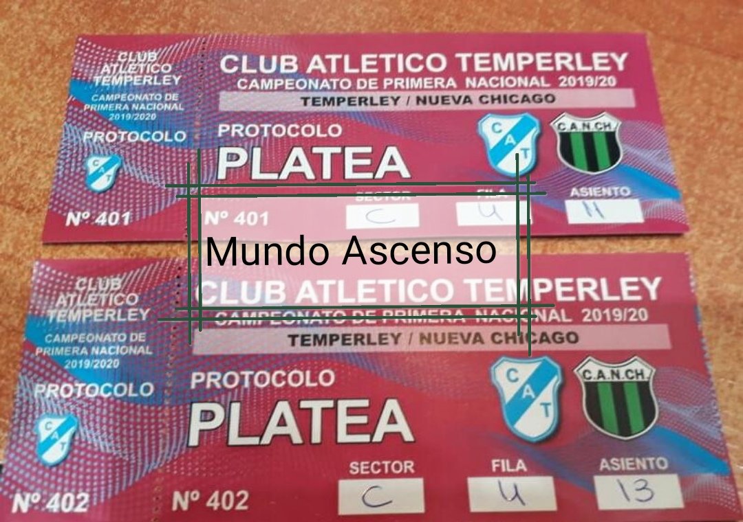 #Temperley juega de local el sábado ante #NuevaChicago , y vos hincha del Gasolero , ¿Querés estar ahí?

SEGUINOS en <a href="/mundoascenso/">Mundo Ascenso</a> y dale RT a este tweet, y ya estas participando por dos plateas que tenemos para dar. #Sorteo