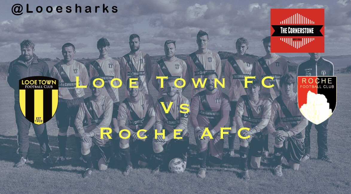 LooeSharks's tweet photo. Looe Town Fc welcome @Roche_AFC this weekend for their first Home game of the season!
📆 Saturday 24th August
⏰ 14.30 KO
🏆East Cornwall Premier League
📍 Barbican Sports Field
#LooeSharks https://t.co/ys9vL4ykLJ