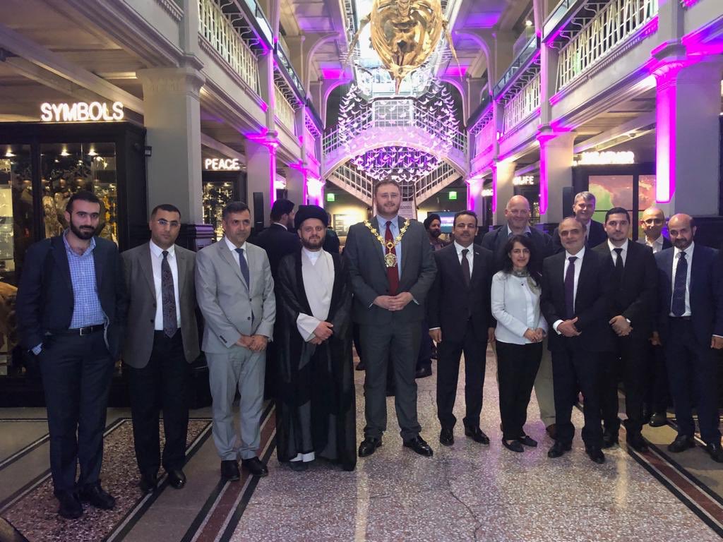 Special Thanks to Dr Ihsan Allawi Consular General Iraq, Mayor of Tameside, distinguished speakers, and everyone attending valuing humanity, our special event at Mancbester Museum
