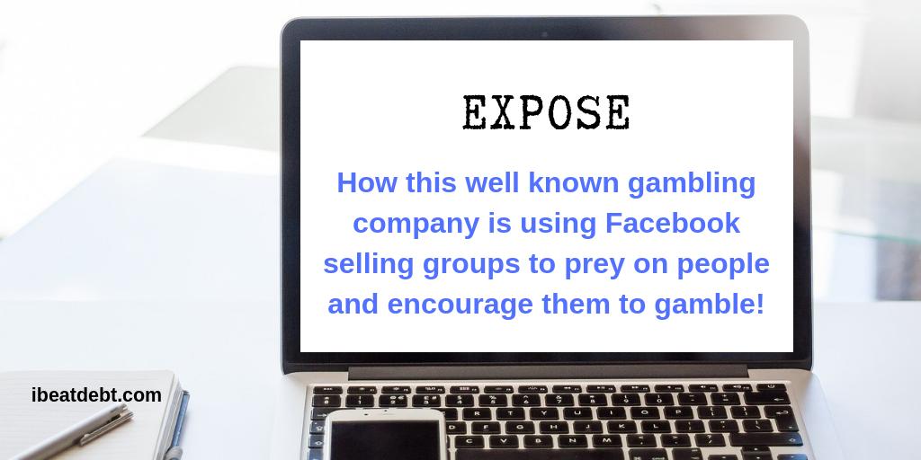WiltsVicky's tweet photo. Expose: How this gambling company is using Facebook groups to promote gambling whilst pretending to be members! #gambling #advertising #dodgy #misleading #expose #facebooklocal
https://t.co/GtTNu7NKPR https://t.co/rxyoOrFXJb