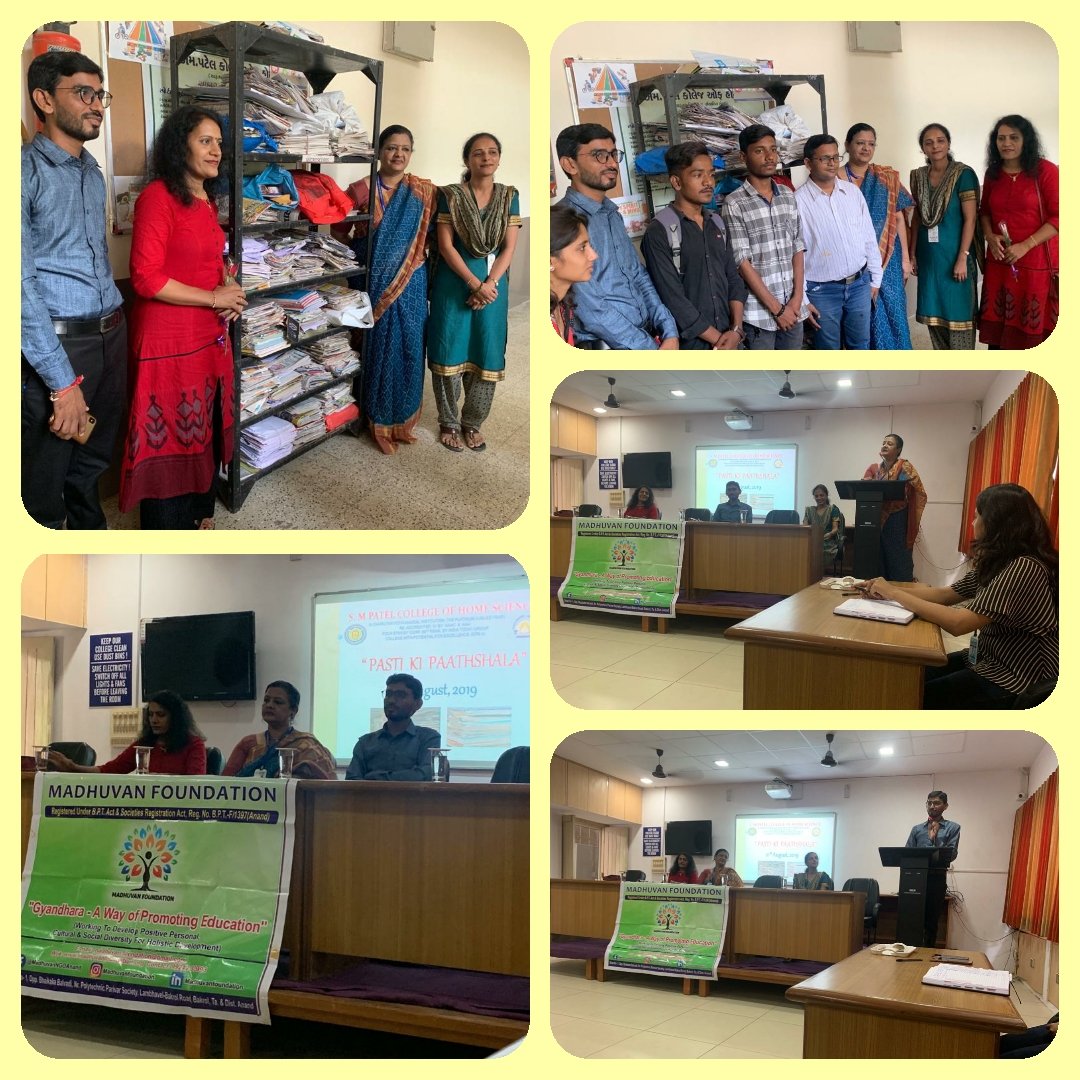 MadhuvanF's tweet photo. #Pasti_Ki_Pathshala_With_Raddi_Ka_Ruaab
#Started_At
#S_M_Patel_Home_Science_College_V_V_Nagar
#Introduced_To_Students_About_Objectives_And_Importance_Of_Project
#Waste_Paper_Collection
#Special_Thanks
#To_Dr_Bhavanaben_Chauhan_Principal_S_M_Patel_Home_Science_College https://t.co/jyFQc894Wf