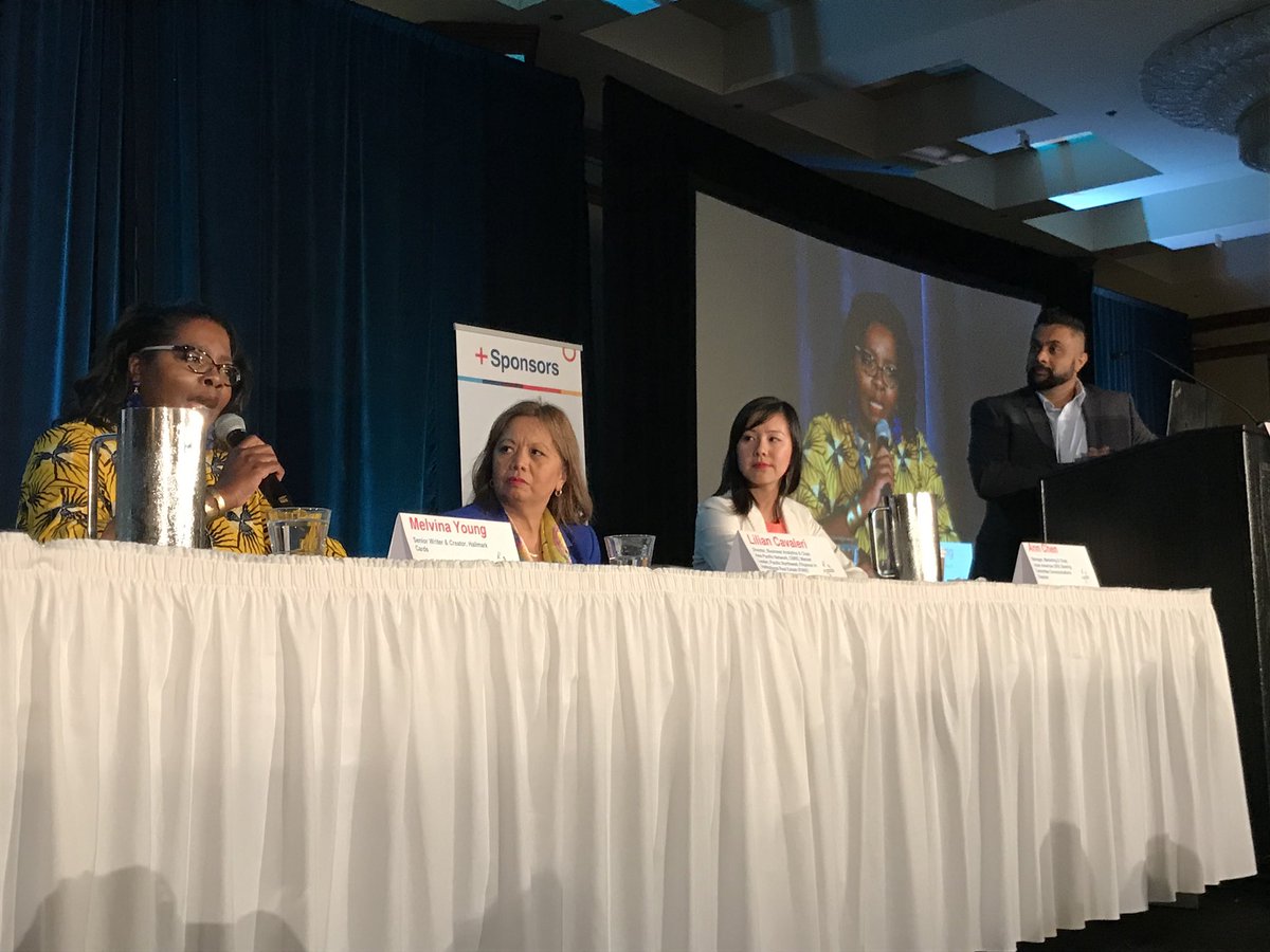 naaap's tweet photo. Powering Diversity & Inclusion through ERGs & their leaders! Thank you to the ERG leaders panel for your stories & thoughts. #naaap19 #ergsummit https://t.co/FtJFm5k7xD