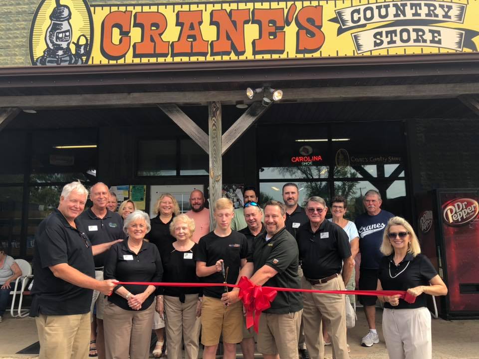 Ribbon Cutting at <a href="/CranesMarlenes/">Crane's Museum & Shops/Marlene's Restaurant</a> celebrating 130-years!
#buildingcommunityforbusinessandfamily
#ribboncutting
#celebrating