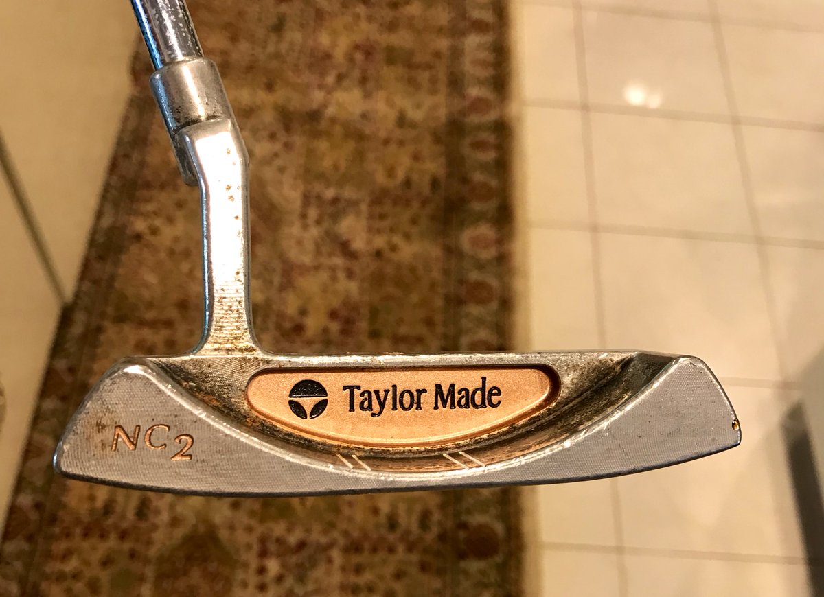practicalgolf's tweet photo. Some old equipment from high school found at my parent’s house. You could see which OEM I was partial to 🔥 #bubbleshaft https://t.co/TLWkvm5d4e