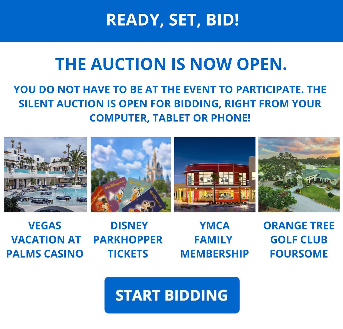 GoOCAorlando's tweet photo. The Silent Auction is now open for bidding! You do not need to be present at OCA's 10th Birthday Celebration to bid. The auction closes at 9:00 PM tomorrow night. Happy bidding!

https://t.co/pOftzy7cIv 

#OCAturns10 https://t.co/IFDogtZLlL