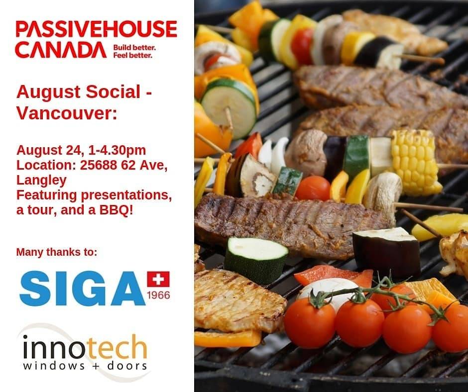InnotechWindows's tweet photo. Two more sleeps until the next @PassiveHouseCan social. Only a few tickets left! Join us to chat about high-performance construction in Langley. https://t.co/KDSmwW1PuV #bcenergystepcode #passivehouse #netzeroenergy #buildbetterbc https://t.co/NKAwlU9K7H