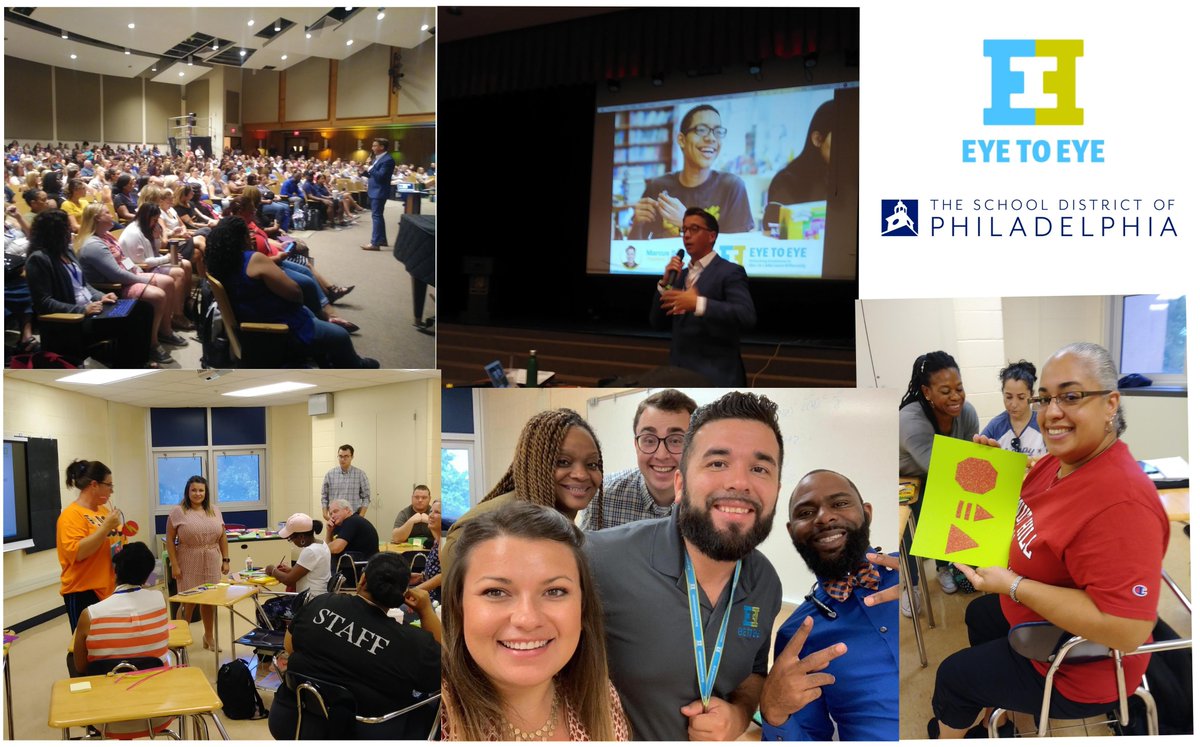 theNDalliance's tweet photo. Thank you for hosting us this week @phillyOSS! Our staff and alumni were honored to share the Eye to Eye mission and work with your incredible educators in the Office of Specialized Services! #LDProudToBe https://t.co/ElVUdM2qjK