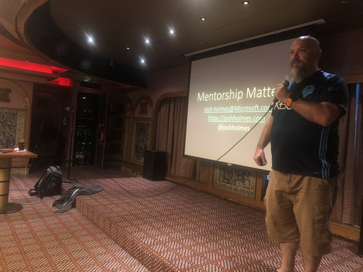 1kevgriff's tweet image. #CoderCruise wrap up with @joshholmes