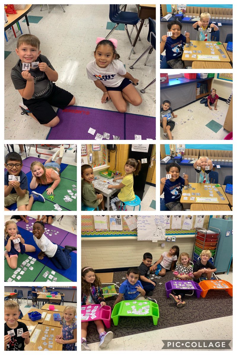 mrsdeleon2007's tweet photo. Math memory game with subitizing @hachienorthside they had so much fun! #firstgradefun https://t.co/E1c7cjqZZ5