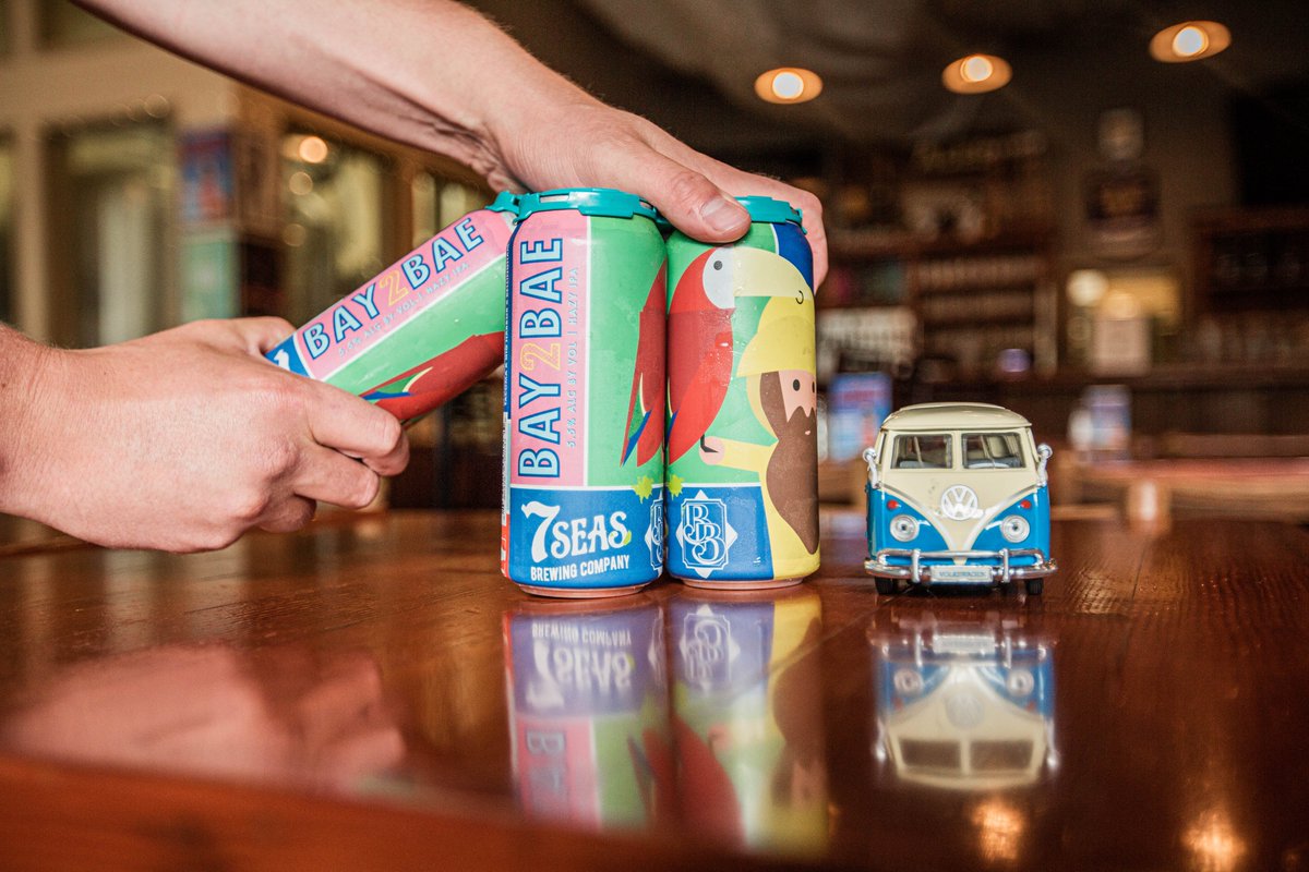 🚨🍺COLLAB TAP ALERT🍺🚨
-BAY2BAE Hazy IPA with <a href="/7seasbrewing/">7 Seas Brewing</a>-
-Get it on Draft and 4-Packs(16oz cans)-
#CraftBeer #Bay 2 #Bae
.
.
-Get it delivered in Bellingham!! Checkout <a href="/nevergobeerless/">Boundary Bay Beer Delivery</a>-