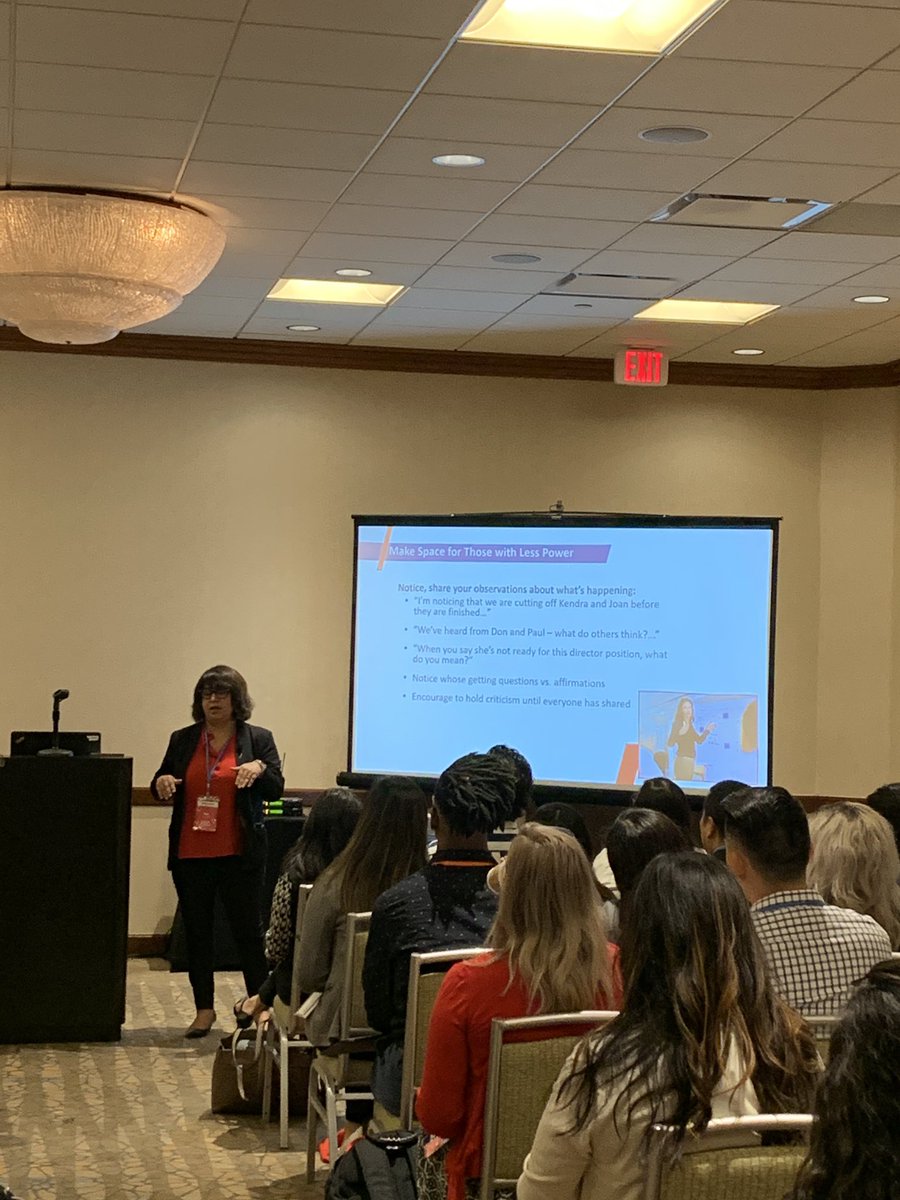 naaap's tweet photo. Great questions for #allyship:
I’m noticing that we are cutting off XYZ before they are finished...
We’ve heard from X and Y, what do others think?
When you say she’s not ready for this position, what do you mean?
#ergsummit #naaap19 https://t.co/MMZHVa2pDX