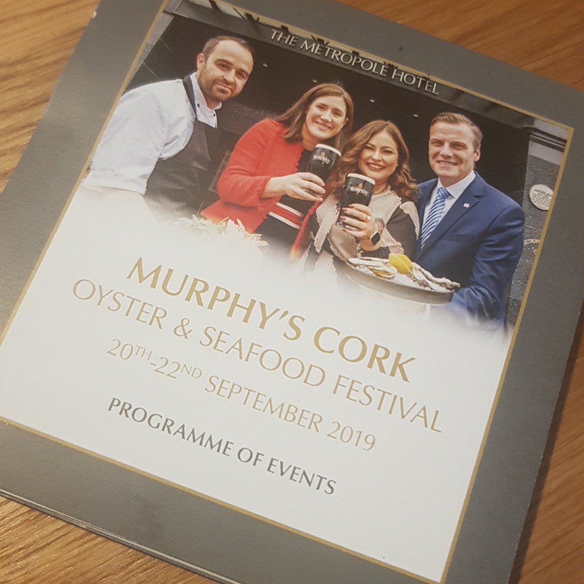 Ah doesn't our festival programmes look fantastic. The excitement in the #CorkOysterFestival office is off the charts
#Cork #CorkEvents #Oyster #OysterLovers #OysterShucking #Festival #FoodEvent #Food #Seafood #FoodFestival #LiveMusic #Music #MurphysIrishStout