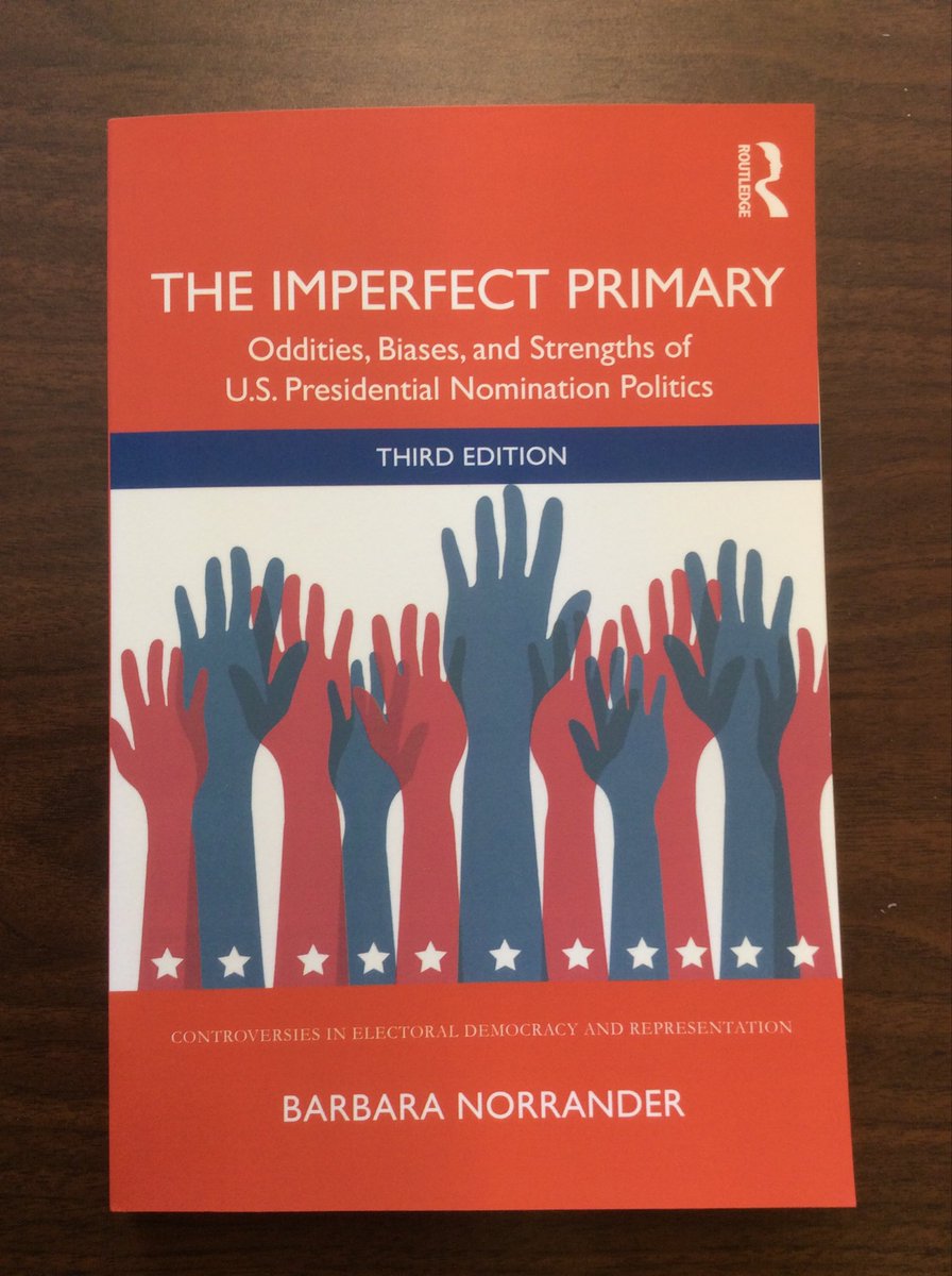 My author’s copies arrived in the mail today!  #womenalsoknowstuff about presidential primaries
