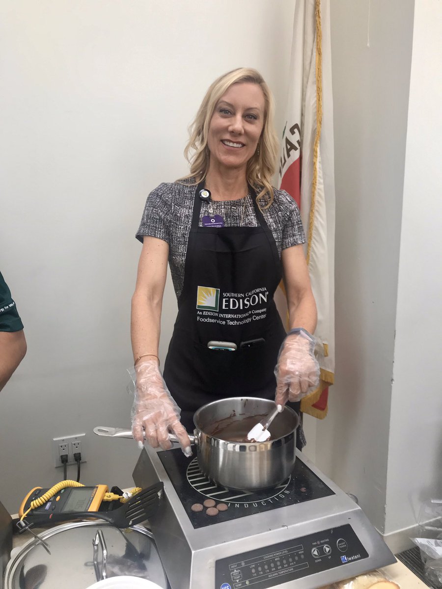 Jessica Lim On Twitter We Re Cooking With Electricity At Sce