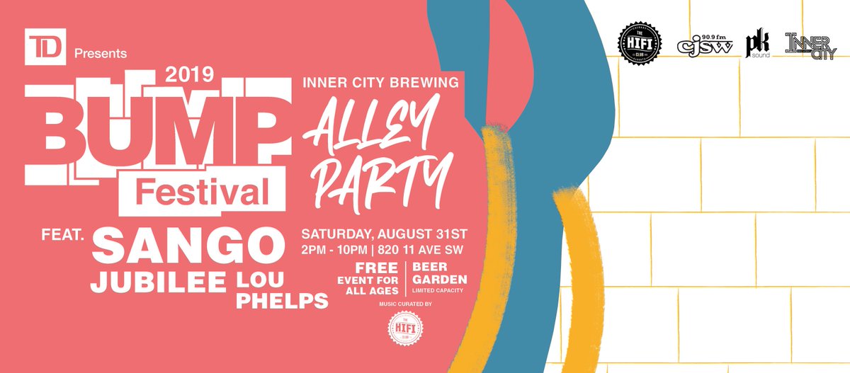 August 31st is our annual Alley Party, this year hosted by <a href="/InnerCityBrew/">Inner City Brewing</a>! We've got DJ's @SangoBeats <a href="/JubileeDJ/">DELETE</a> and <a href="/LoU_pHELPS/">Lou P.</a> to keep us hyped up, a beer garden to relax (after your mural tour? Huh?), and the event is FREE. Space is limited, so come early!