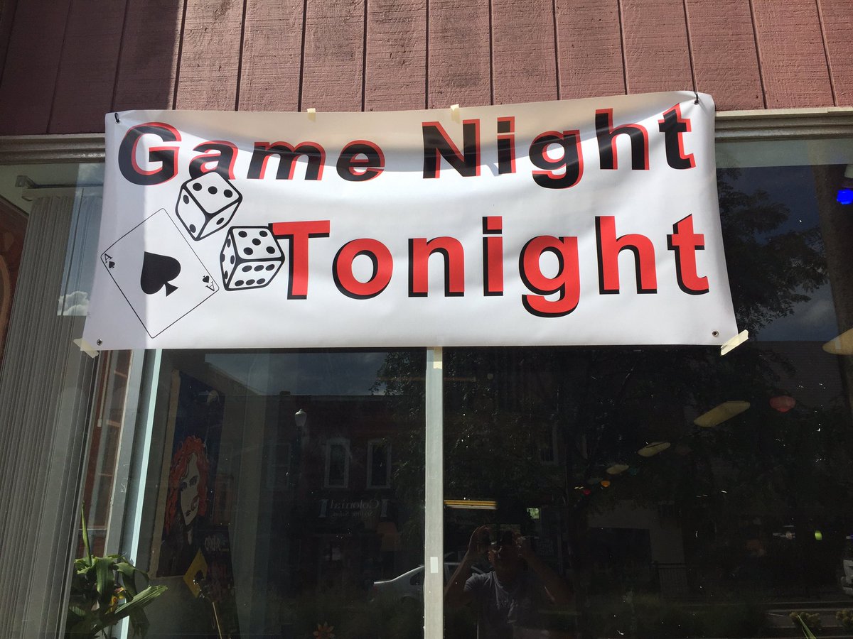 SpoorPoor's tweet photo. Game Night at Cahoots tonight 5-7. https://t.co/JtoBrpGmaz