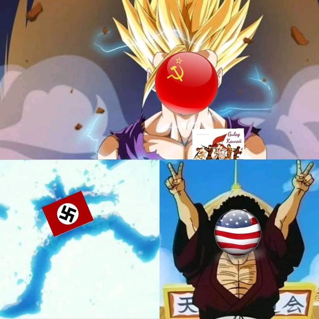 La_Lokomotora's tweet photo. Mr. Satán 

Si te gusta Dragon Ball pero se te da mal la historia. Así se entiende mejor la II Guerra Mundial desde la perspectiva de occidente
Vía Aitor RG https://t.co/WkQNbNPBcc