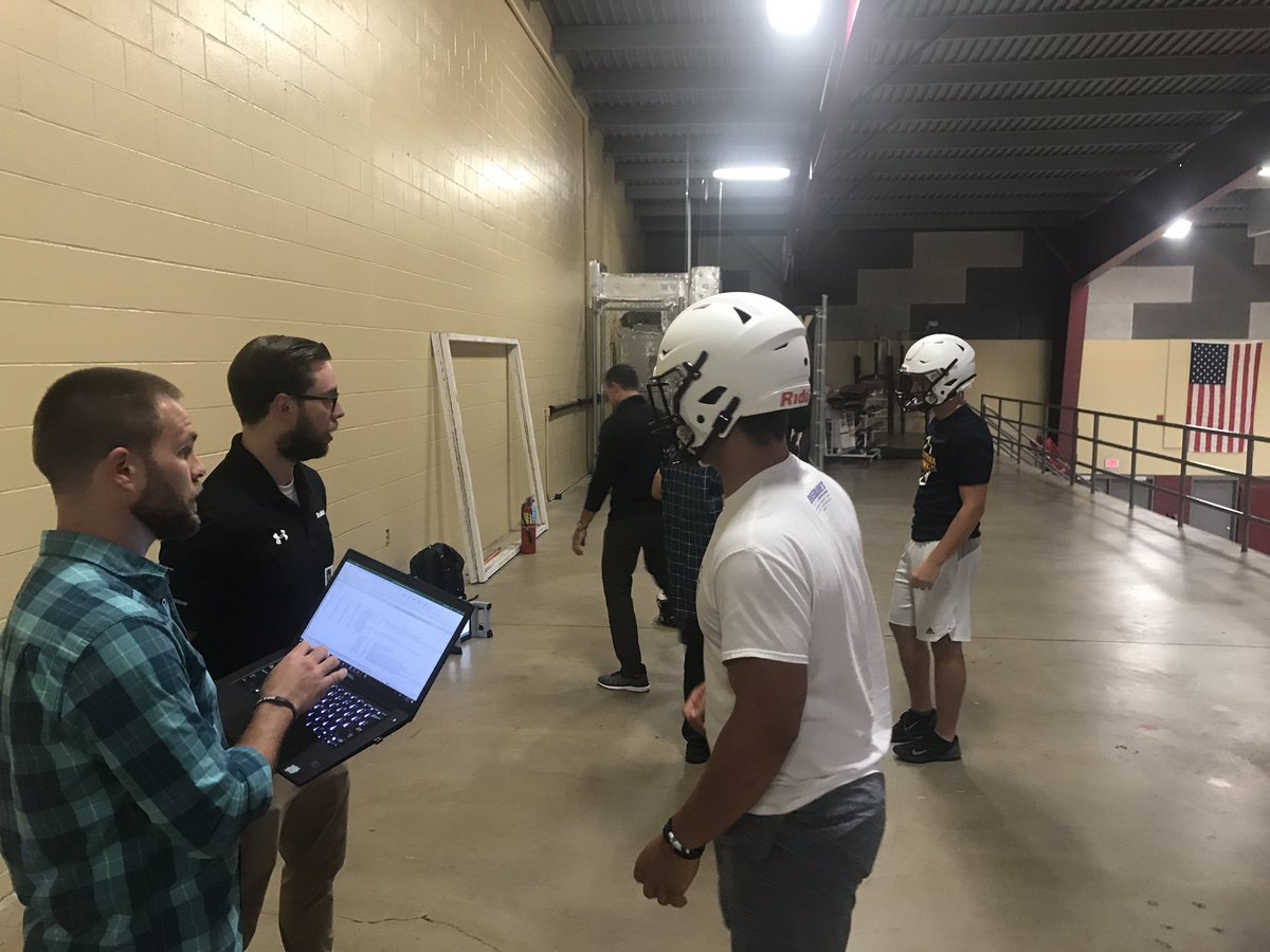 DunlapFootball's tweet photo. Huge thank you to our football booster club! Equipping our kids with the safest/best gear out there! 12 @Riddell helmets with 3D print technology, 4 MVP Drive remote controlled dummies, and 110 brand new shoulder pads on the way! Coaches/players are grateful for the support! https://t.co/Fn59TSey8V