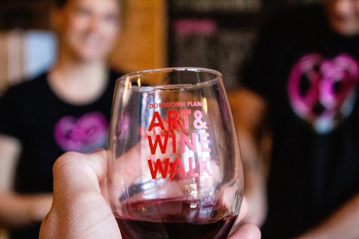 DowntownPlano's tweet photo. Need to try a different type of wine? Why not sample over 20+ different wines at our next Art & Wine Walk presented by @PlanoMagazine!
Tickets are on sale now! Visit https://t.co/Qw15Skx0tq or buy them the day of at @event1013
.
.
#winewalk #plano #planotx #winelovers #winesample https://t.co/rLc9ZMALT9
