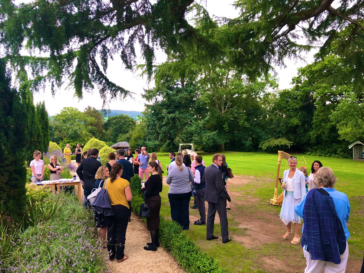 exeterchamber's tweet image. Our Summer Bash this evening was filled with cider punch, pizza and superb company - all in the beautiful gardens and outdoor Mediterranean kitchen at @DeerParkDevon! 
Thank you to all who came! 🍕🥂 

#exeter #business #summernetworking