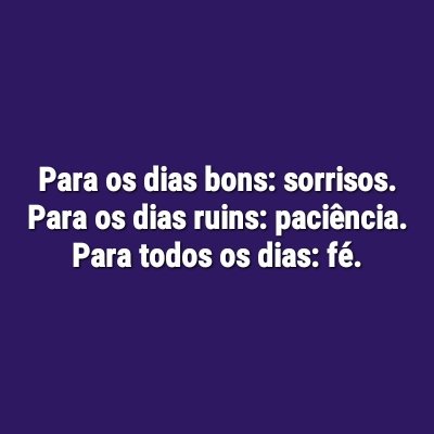 Fé 🙏