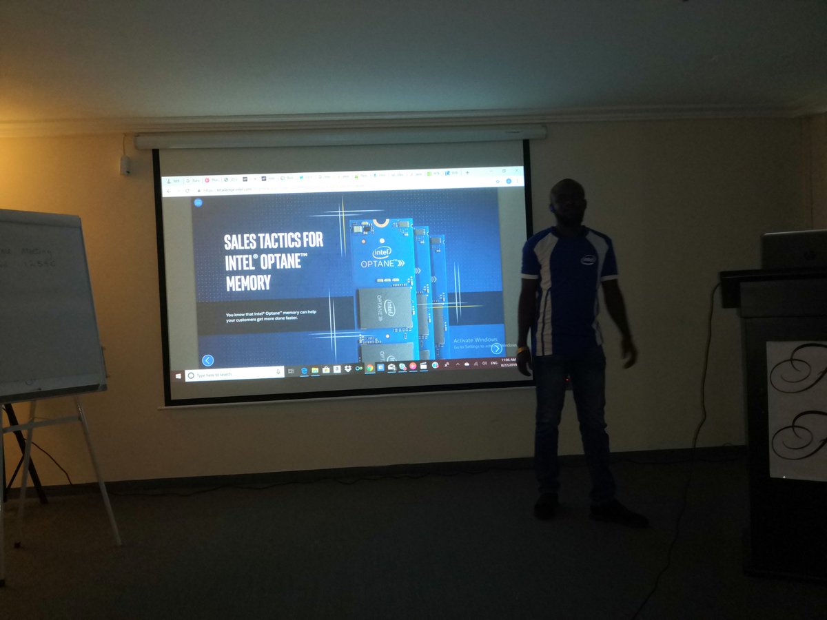 Bin_DaudNG's tweet image. Intel RetailSales Training Abuja,Nigeria
#Introducing10thGenProcessor
#IntelOptaneMemory
#RetailEdgeProgram
#IamIntel