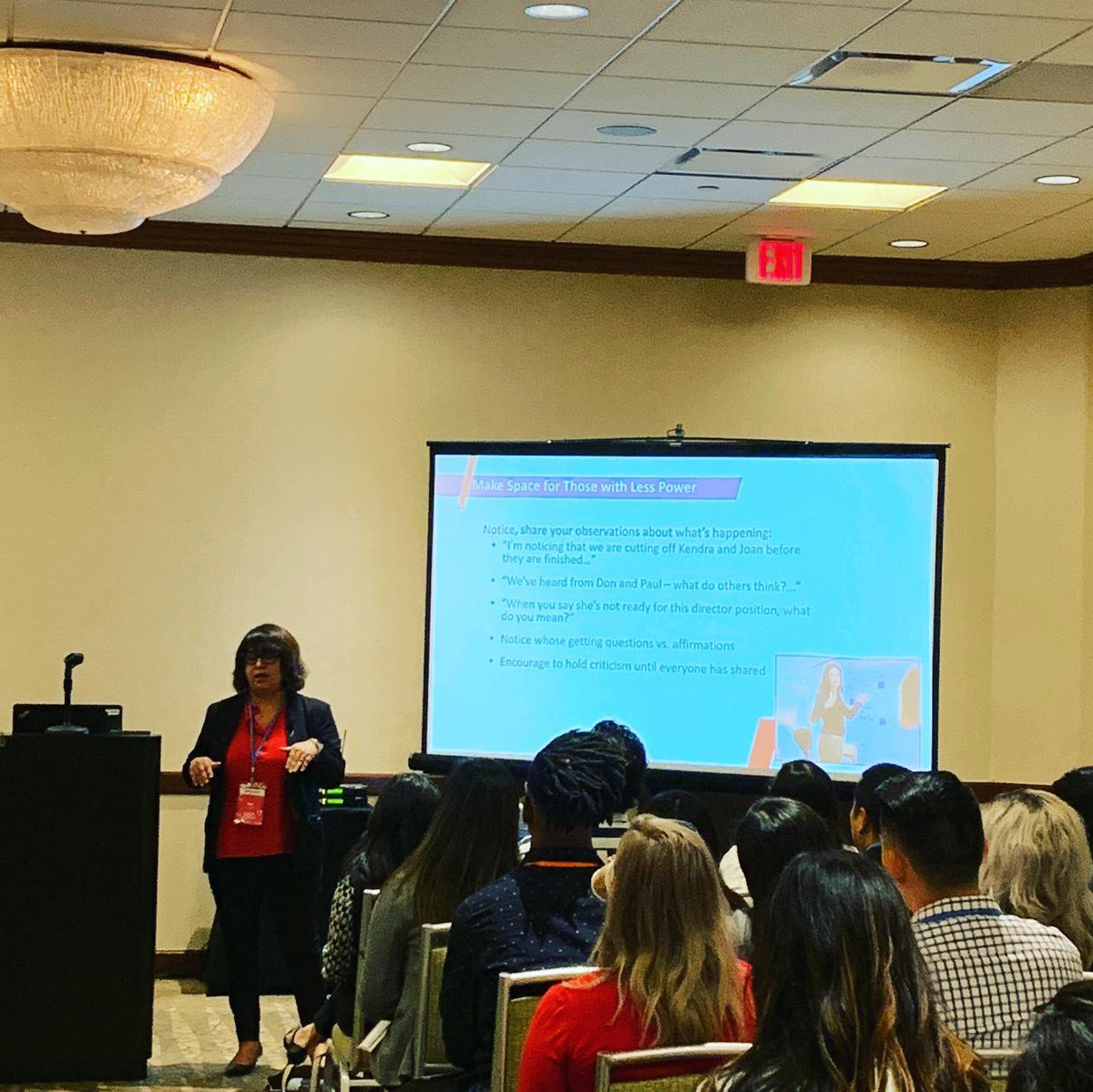 naaap's tweet photo. Packed house for afternoon sessions on ERG allyship and metrics #naaap19 #ergsummit https://t.co/6adQHRcfnT