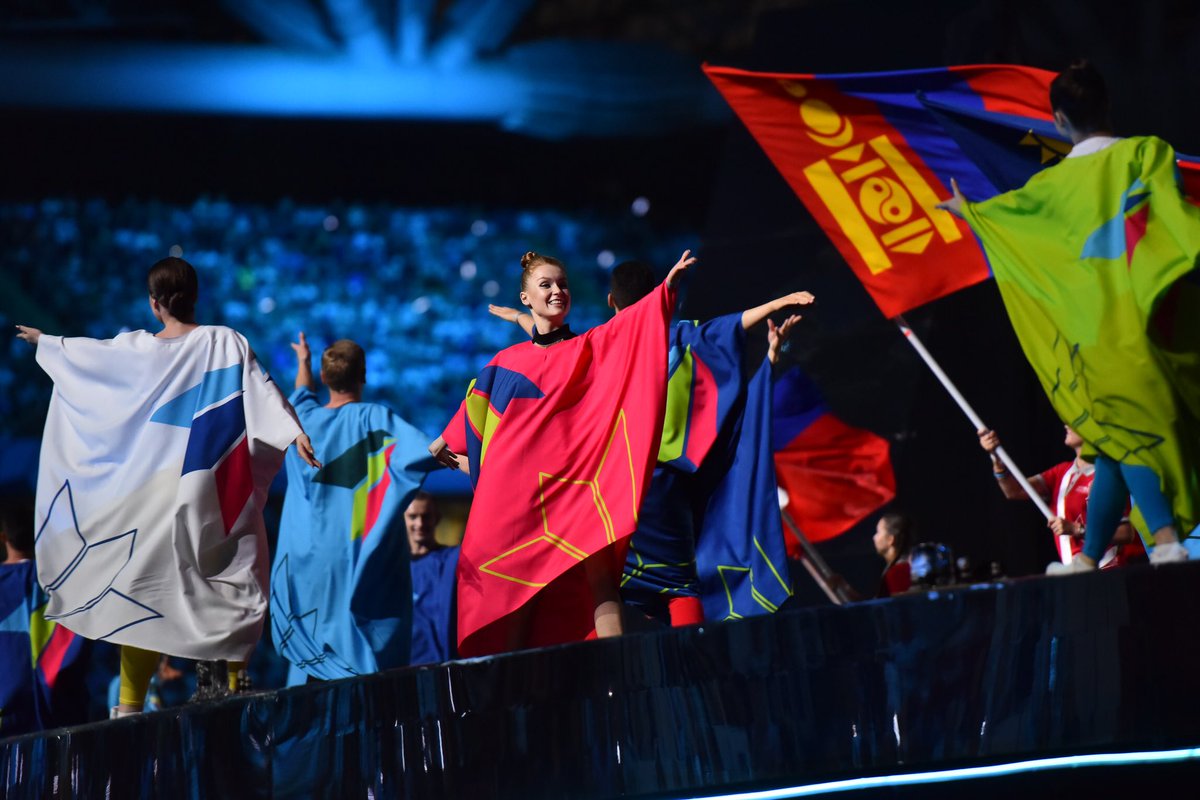 WorldSkillsKZN's tweet photo. Amazing show! Amazing Opening Ceremony!😍
#WorldSkillsKazan2019 https://t.co/GtdN2GFjNj