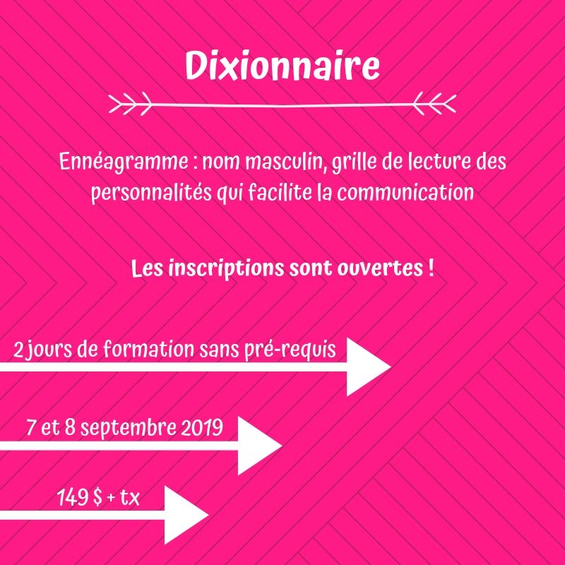 DixitInter's tweet image. OFFRE SPÉCIALE – 7/8 septembre 2019 | Découvrez l'Ennéagramme pour 149$ ou 249$ pour deux ! Pour s'inscrire : dixit-enneagramme.com/sktevents/m1-i…