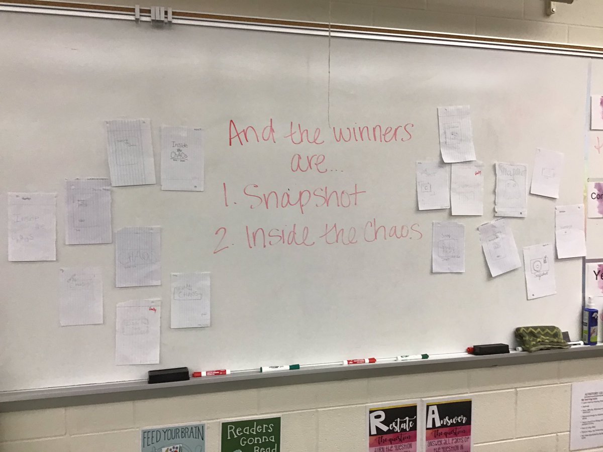 Which theme and cover will make the cut for the ‘19-20 Yearbook? You’ll have to wait until May to find out! Don’t forget to buy your <a href="/CSTWildcatsMS/">ChisholmTrailMS</a> Yearbook!