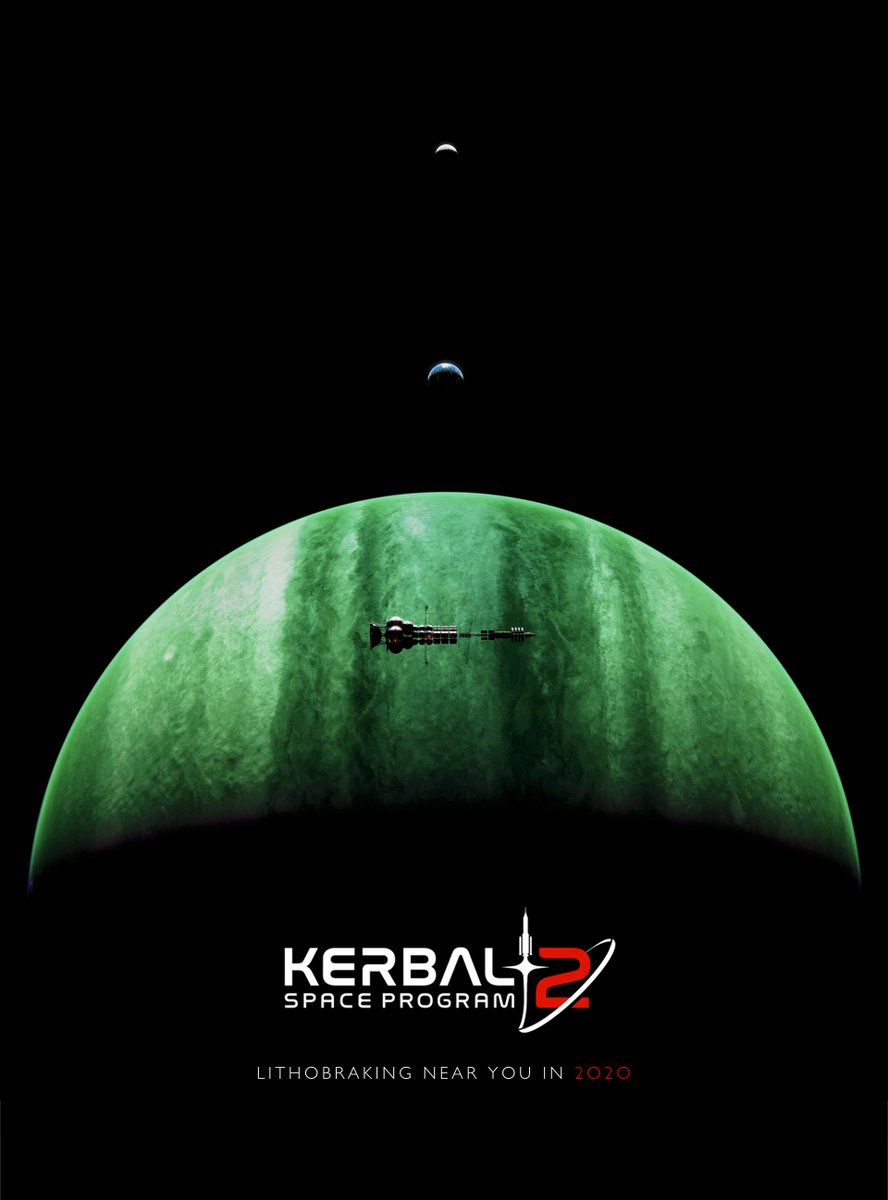 KerbalSpaceP's tweet photo. Inspiring Kerbonauts around the world to #BuildFlyDream! This amazing #KSP2 digital poster is by u/Orbital-Phoenix

HQ image https://t.co/5U2sl4jBIz https://t.co/RCkuShB8Ok