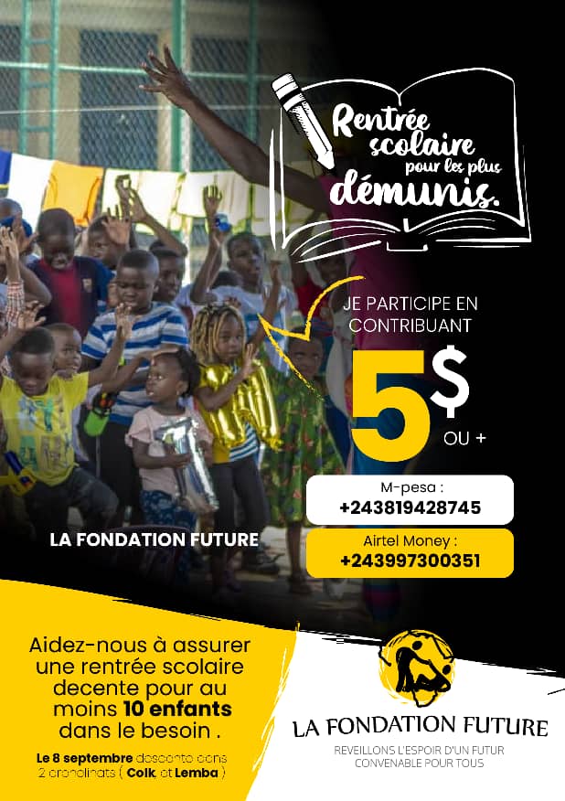 Flame_95's tweet photo. Nous tenons à rappeler que notre campagne de scolarisation continue 🙋‍♂️ . Alors n'hesitez pas à nous rejoindre afin de préparer la rentrée scolaire de ces petits anges 📔📗

DM ou @ pour plus d'infos. @FondationFuture https://t.co/4Mvf2zo8FJ