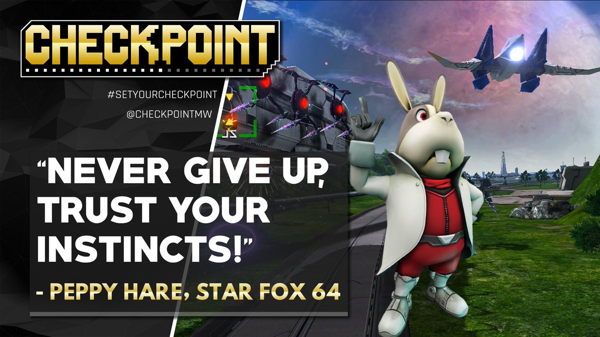 BChanOfficial's tweet photo. Daily video game quote:
#CheckpointMW #ChartYourCheckpoint #SetYourCheckpoint
#DailyMotivation #SelfImprovement #Success #GrowthHacking #Ambition #Mindset #Entrepreneur #WontStop #Startup #Business
#starfox64 @StarFox64Quotes @NintendoAmerica @Nintendo @ZionDood @stupjam https://t.co/yr3J37P574