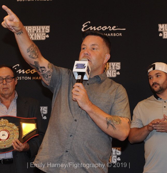 _soulskins_'s tweet photo. RT murphysboxing: And let’s give it up for the man behind the madness of Murphys Boxing, kendkm. 
Be sure to check dropkickmurphys Facebook page tomorrow for the Facebook LIVE fights, as well as the UFC Fight Pass fights. See you all at encorebostonharbo… https://t.co/LPPAD3o3TX