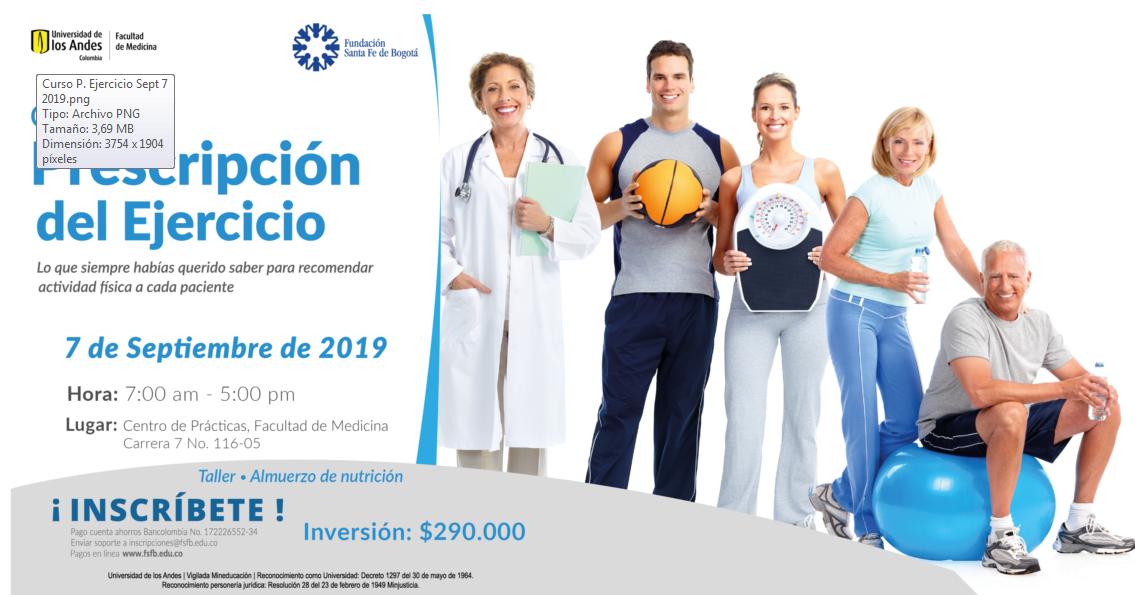 Curso Prescripción del Ejercicio. 7 de Septiembre

fsfb.edu.co/eventos/curso-…