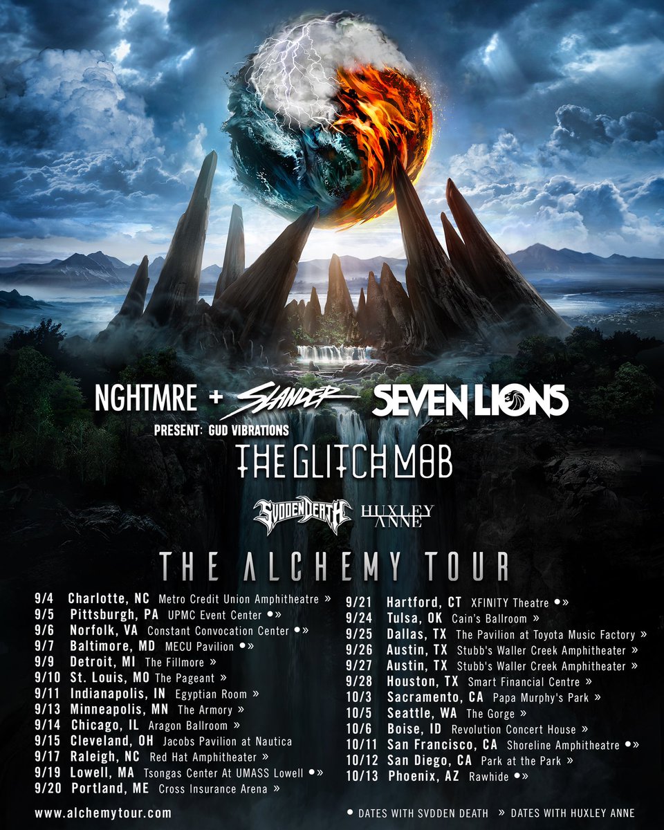 SlanderOfficial's tweet photo. We are bringing @svddendeathdub and @thehuxleyanne on The Alchemy Tour!!!! https://t.co/WKuHrAupJ0 https://t.co/EHUQzEOCjz