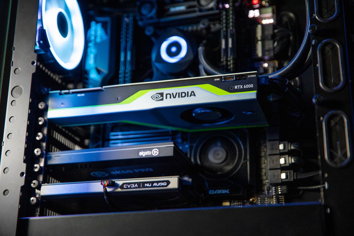 ORIGINPC's tweet image. We added an @TEAMEVGA NU Audio Card to 
@SawyerHartman's ORIGIN PC L-CLASS workstation!

With #LifeLikeAudio, the NU Audio Card is built for audiophiles, gamers, and professionals who want a premiere audio experience.

Learn more about the NU Audio Card: evga.com/articles/01281…
